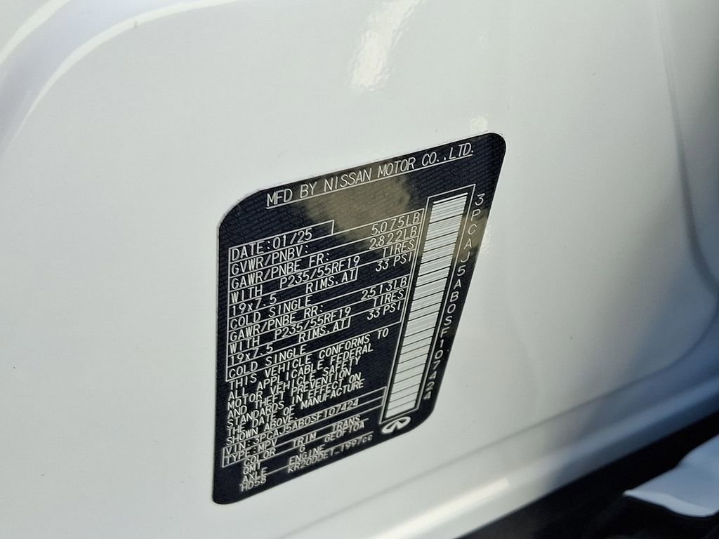 Used 2025 INFINITI QX50 Pure image 28