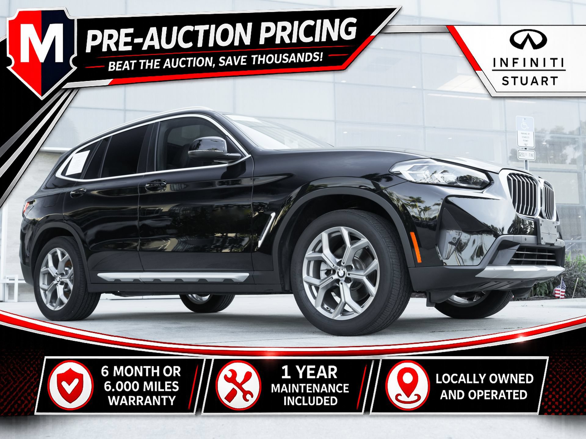 Used 2023 BMW X3 xDrive30i w/ Premium Package AWD/4WD 360° Tour
