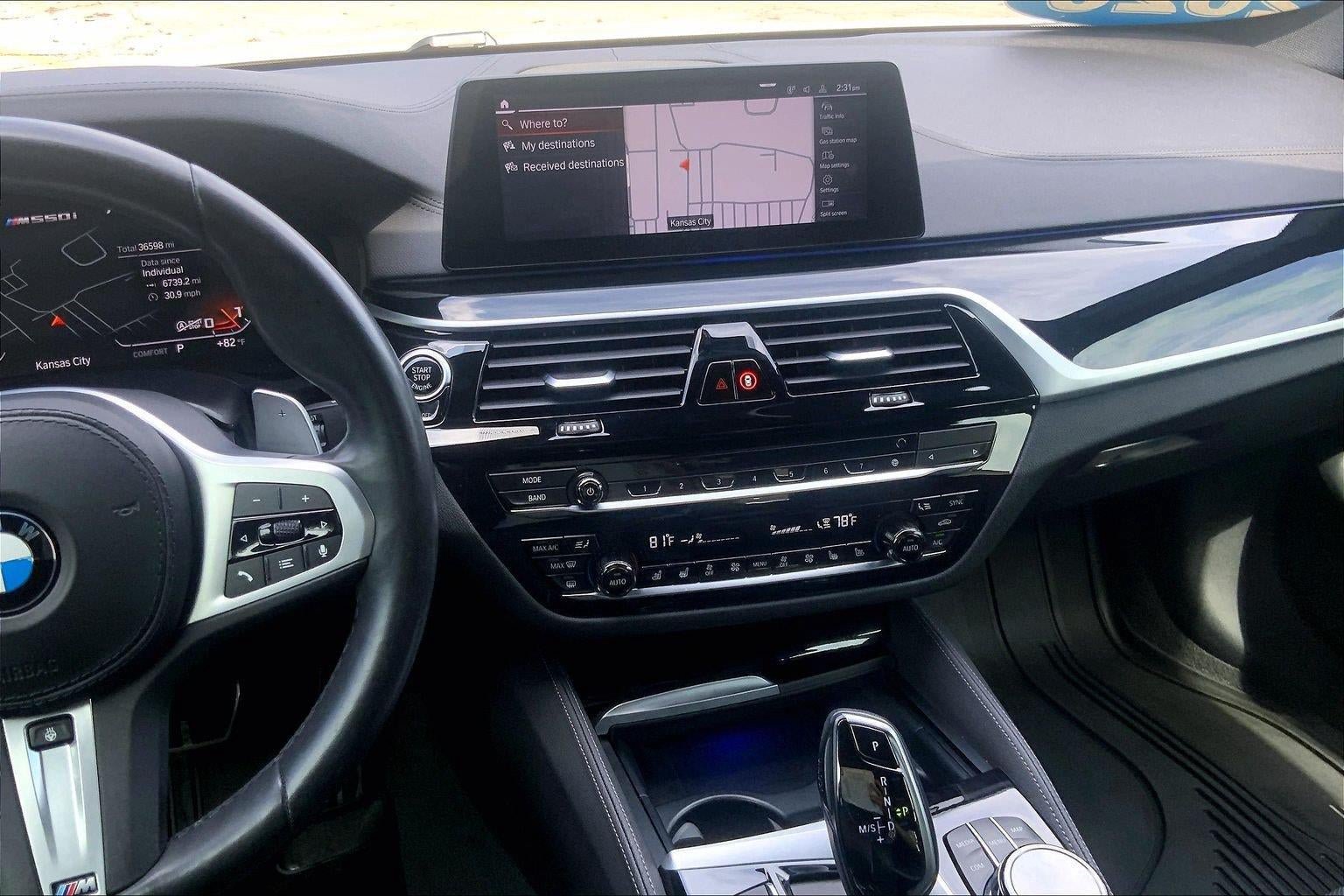 Used 2020 BMW M550i xDrive w/ Executive Package AWD/4WD image 6