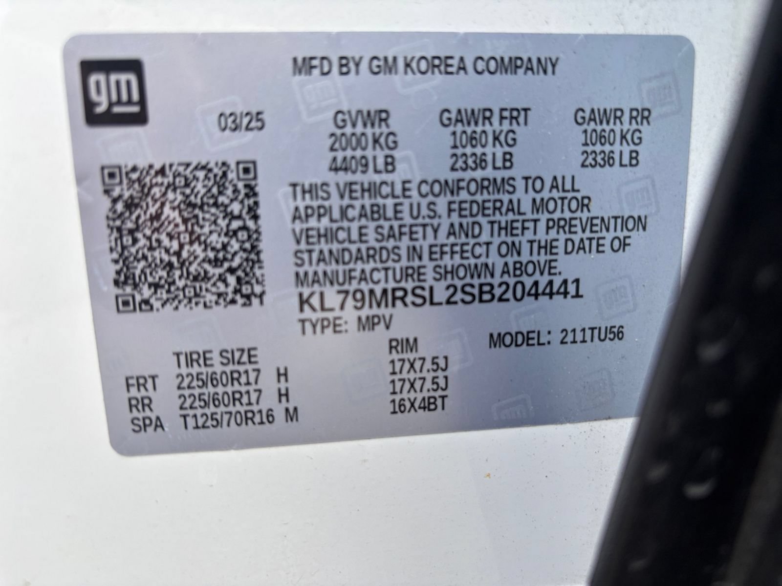 Used 2025 Chevrolet TrailBlazer LT w/ Driver Confidence Package AWD/4WD image 28