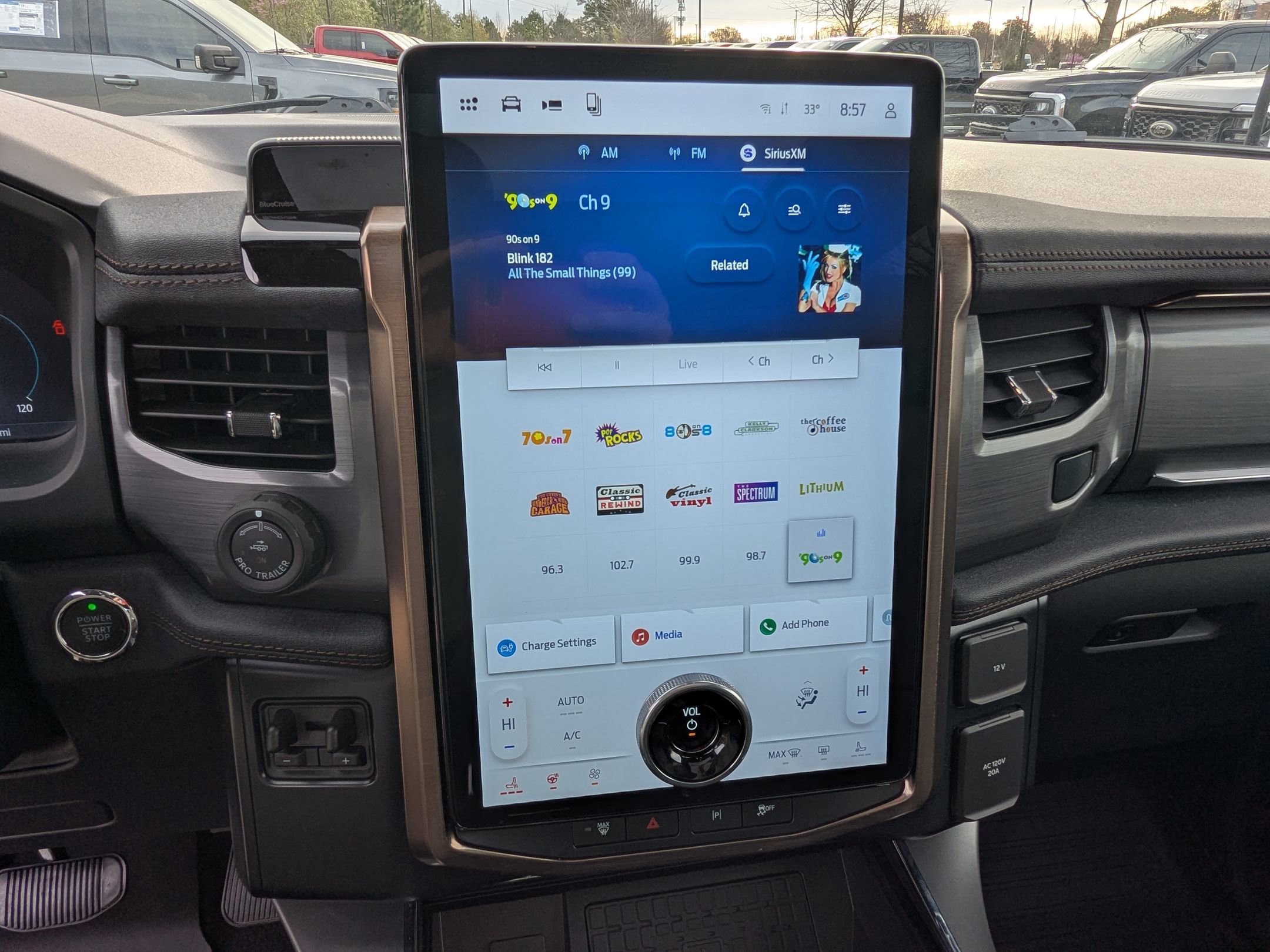 Certified 2025 Ford F150 Lightning Lariat w/ Max Trailer Tow Package image 27