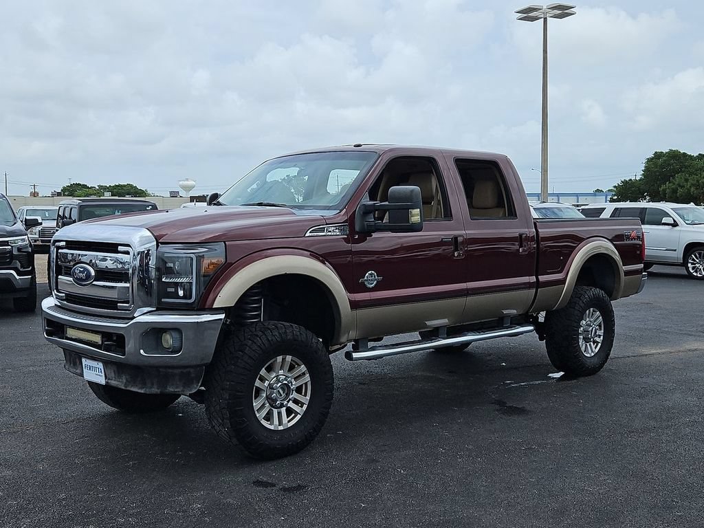 Used 2011 Ford F250 Lariat w/ Lariat Interior Pkg AWD/4WD image 12