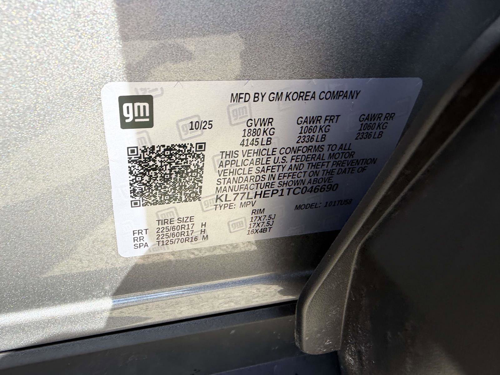 Certified 2026 Chevrolet Trax LT image 17