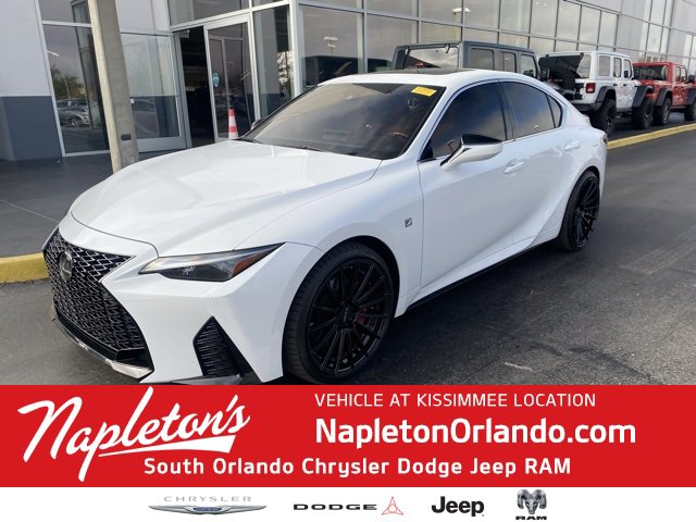 Used 2023 Lexus IS 350 F Sport w/ Memory Package