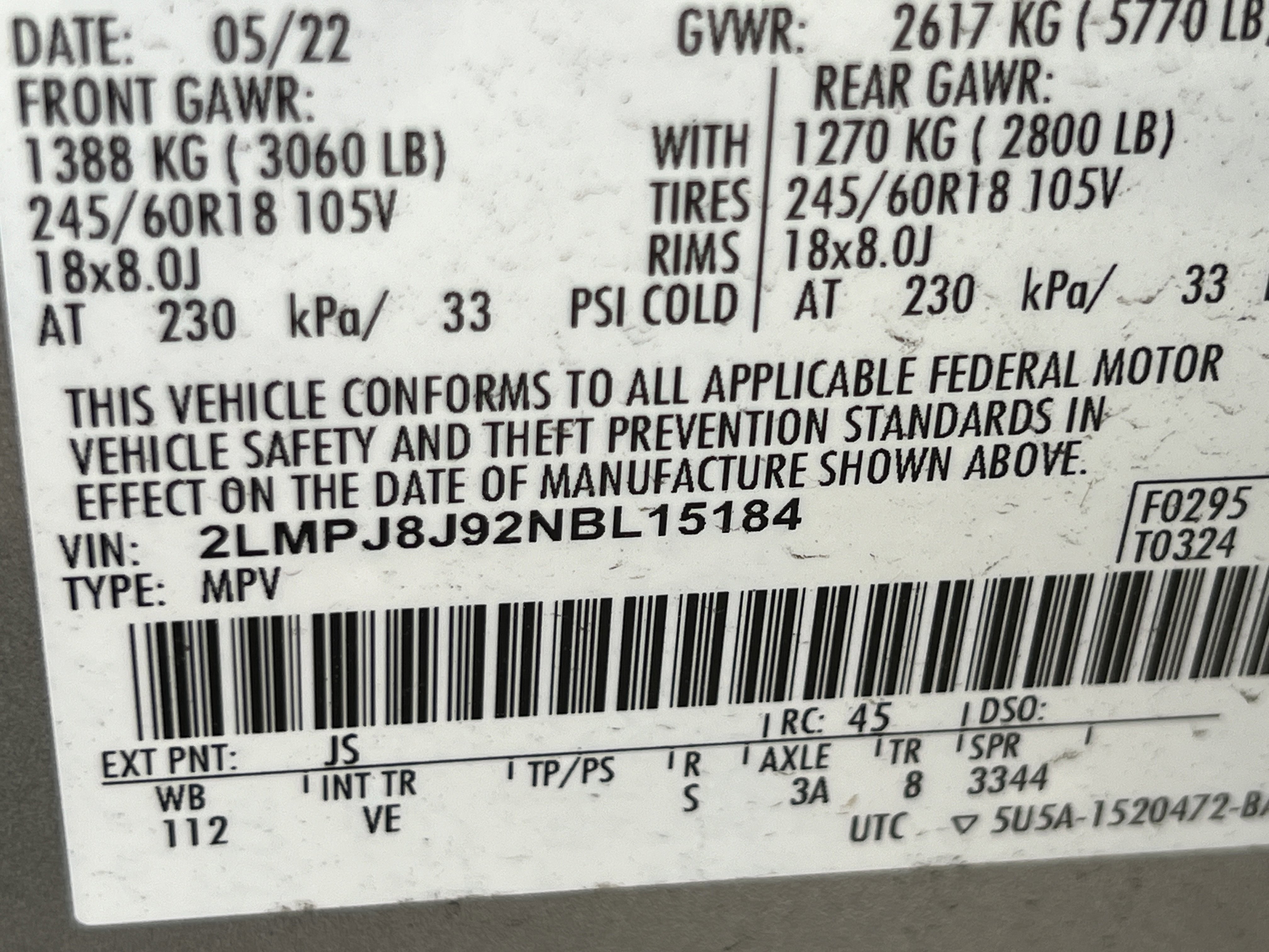 Used 2022 Lincoln Nautilus AWD image 29