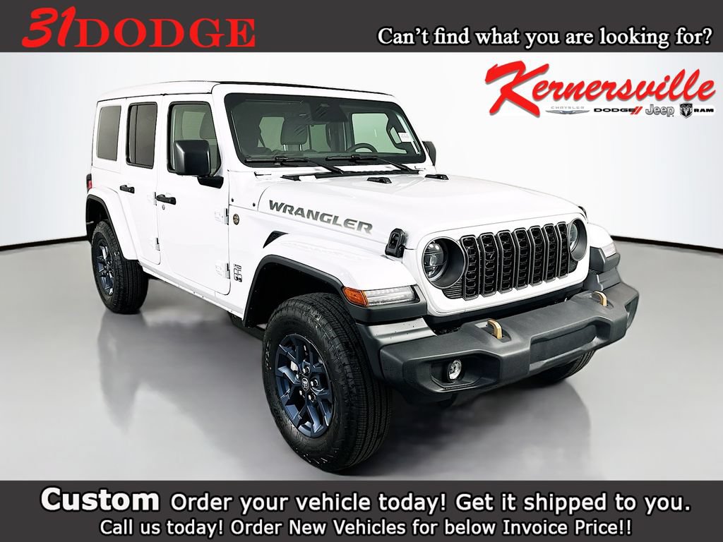 New 2026 Jeep Wrangler Unlimited Sport