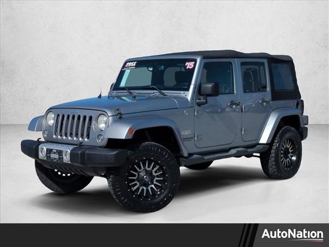 Used 2015 Jeep Wrangler Unlimited Sahara w/ Max Tow Package image 1