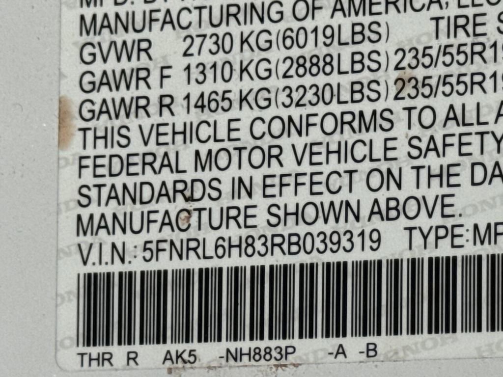 Used 2024 Honda Odyssey Touring image 34