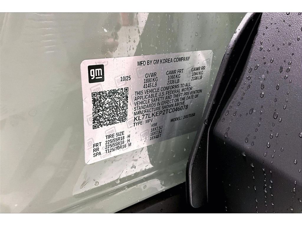 New 2026 Chevrolet Trax ACTIV w/ Sunroof Package image 14