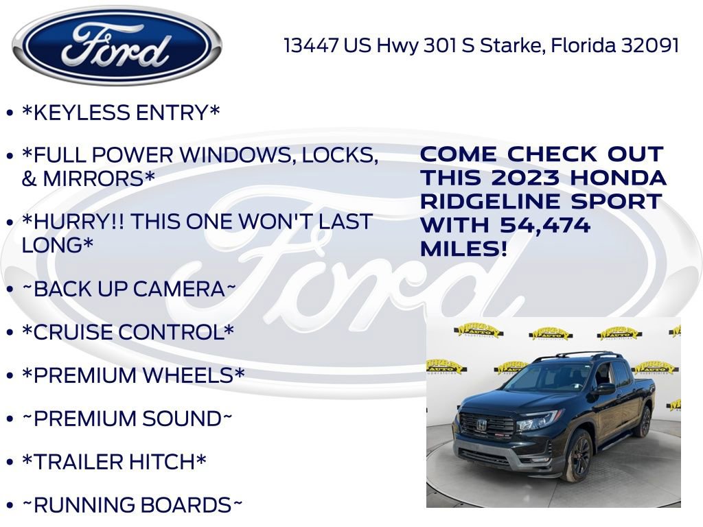 Used 2023 Honda Ridgeline Sport image 10