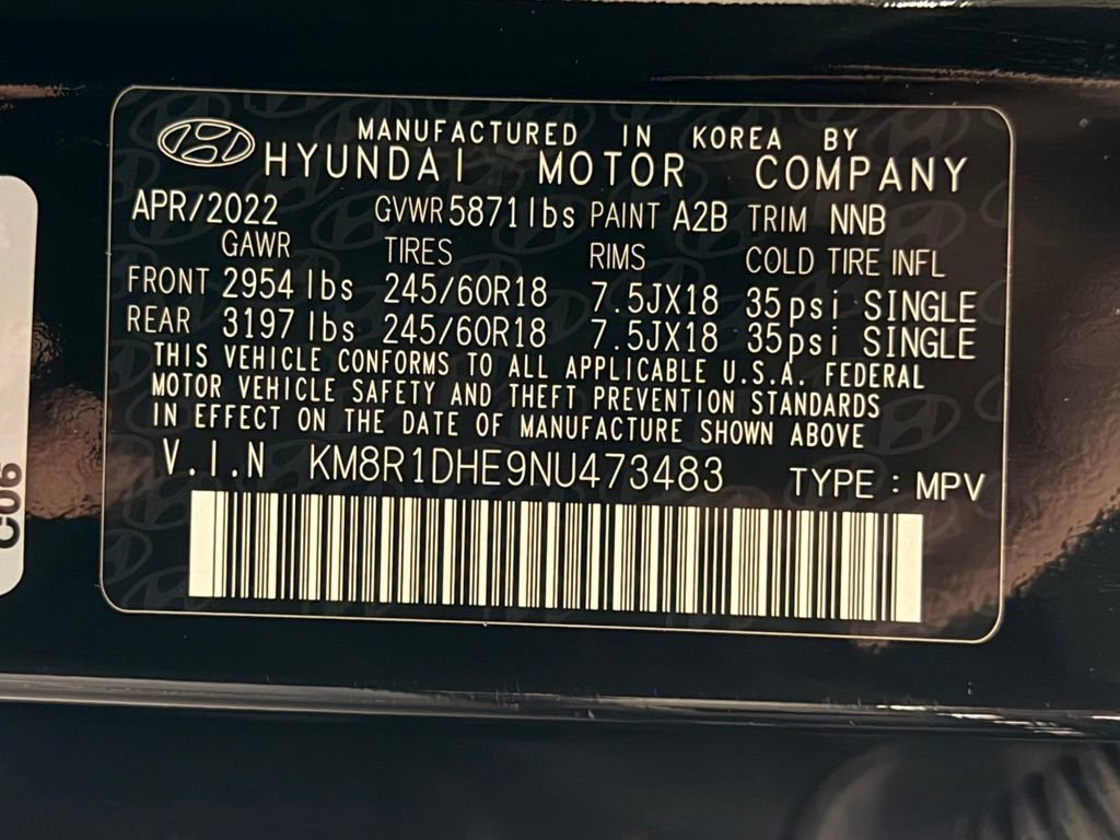 Used 2022 Hyundai Palisade SE w/ Cargo Package AWD/4WD image 27