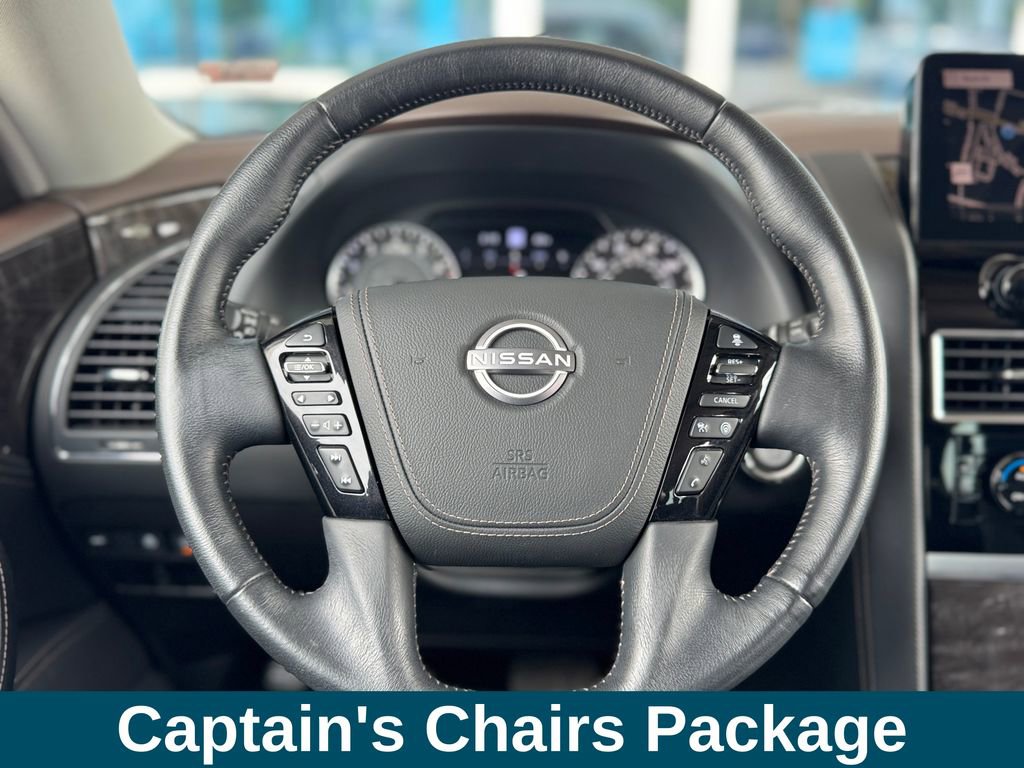 Used 2023 Nissan Armada Platinum w/ Captain's Chairs Package AWD/4WD image 8