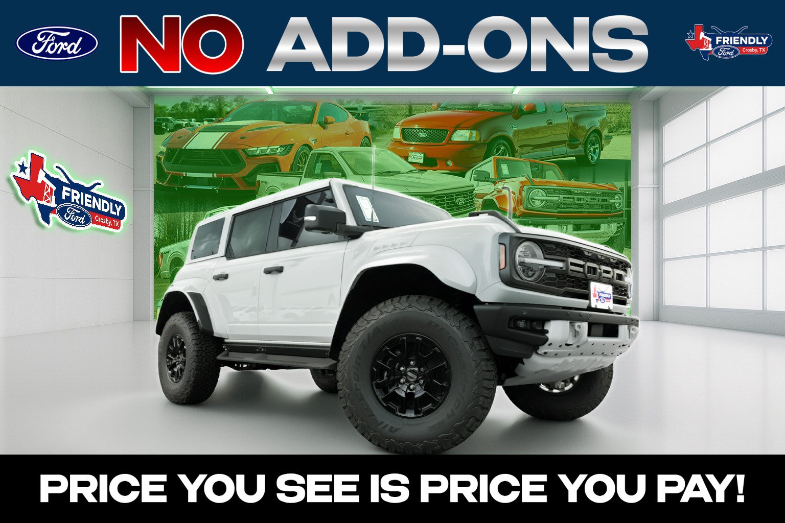 New 2026 Ford Bronco Raptor