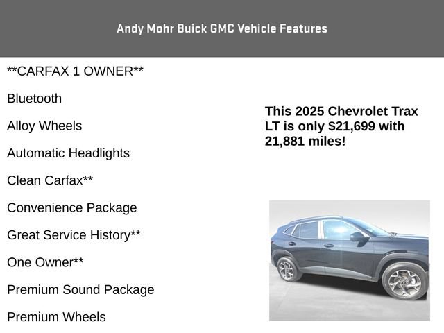 Used 2025 Chevrolet Trax LT w/ Driver Confidence Package FWD image 4