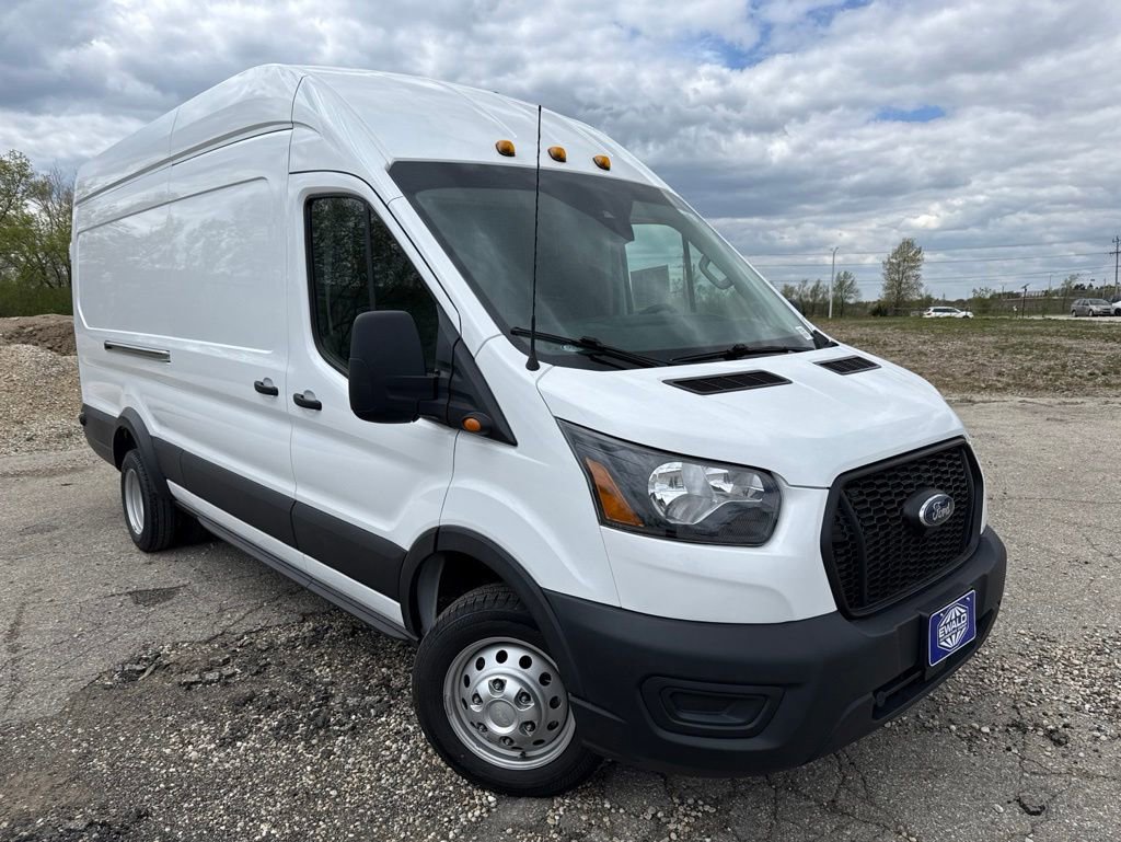 Used 2022 Ford Transit 350 148 High Roof Extended DRW RWD image 2