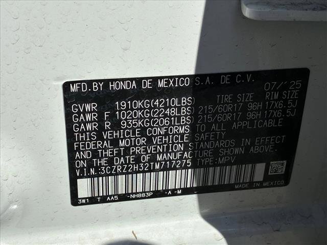 Used 2026 Honda HR-V LX image 15