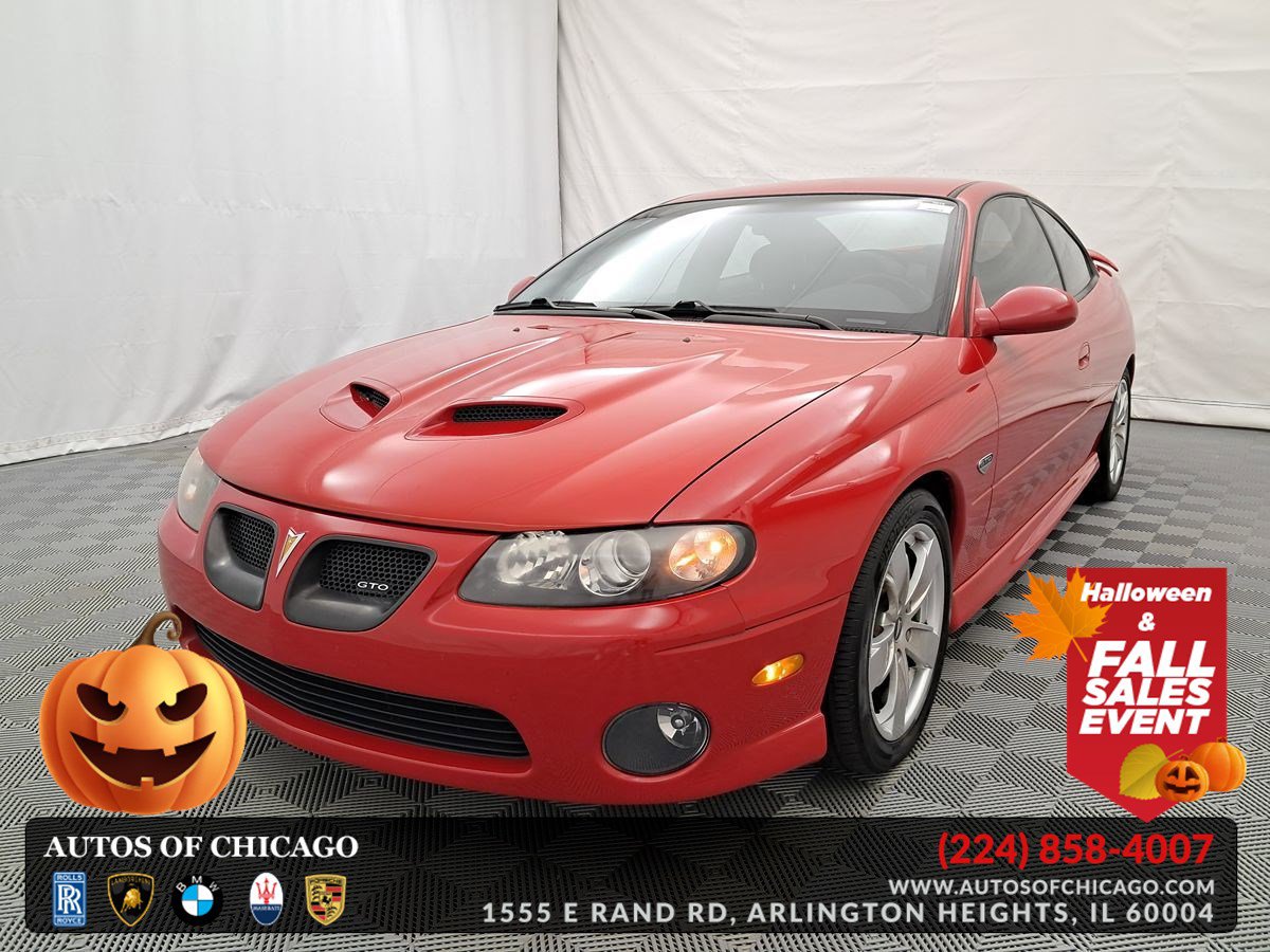 Used 2006 Pontiac GTO