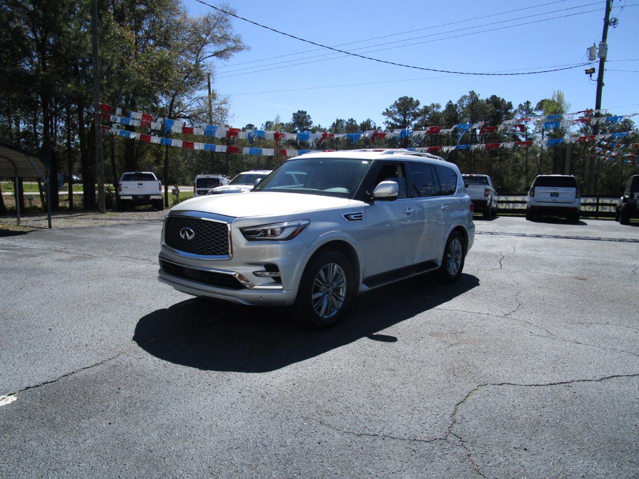 Used 2021 INFINITI QX80 Luxe w/ Cargo Package RWD image 3