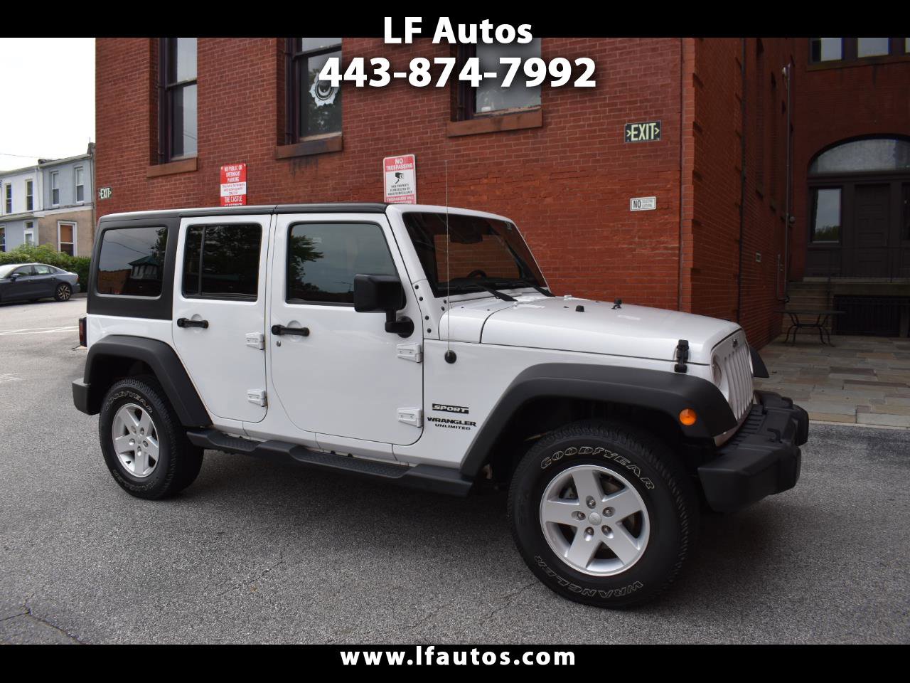 Used 2017 Jeep Wrangler Unlimited Sport w/ Quick Order Package 24S