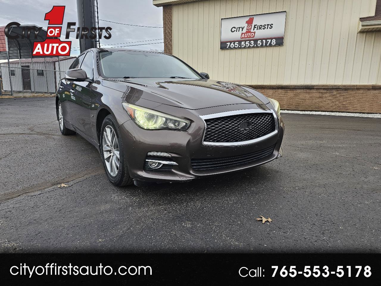 Used 2015 INFINITI Q50 Premium w/ Navigation Package image 1