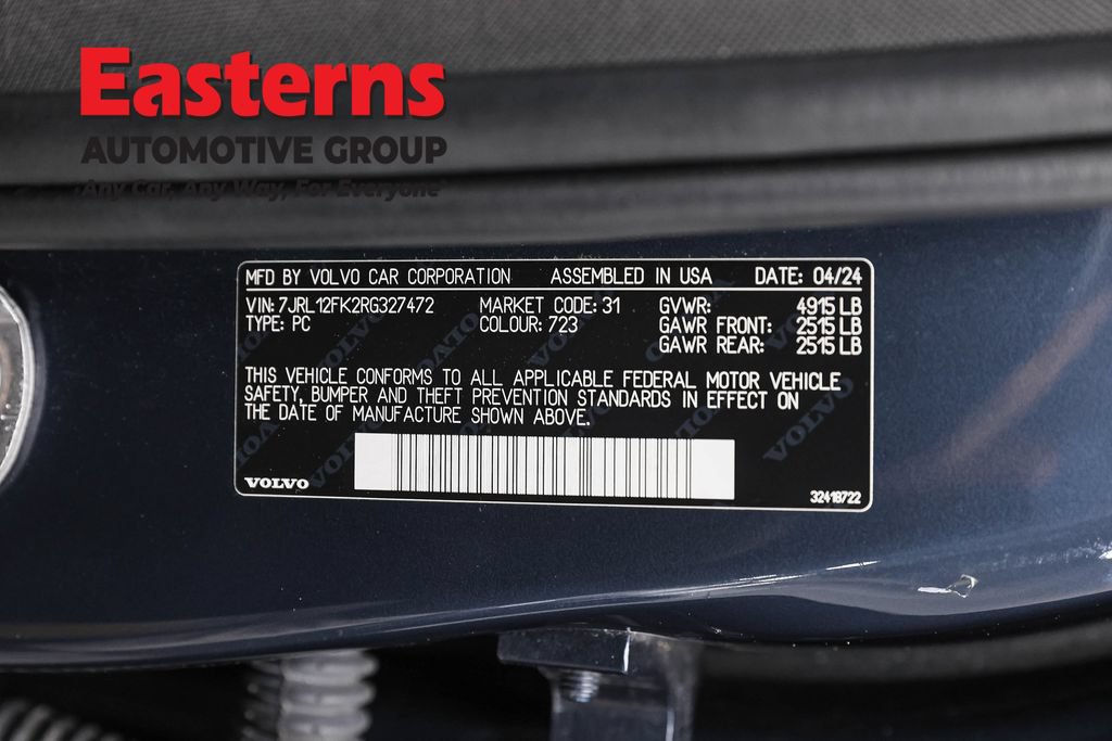 Used 2024 Volvo S60 B5 Core FWD image 34