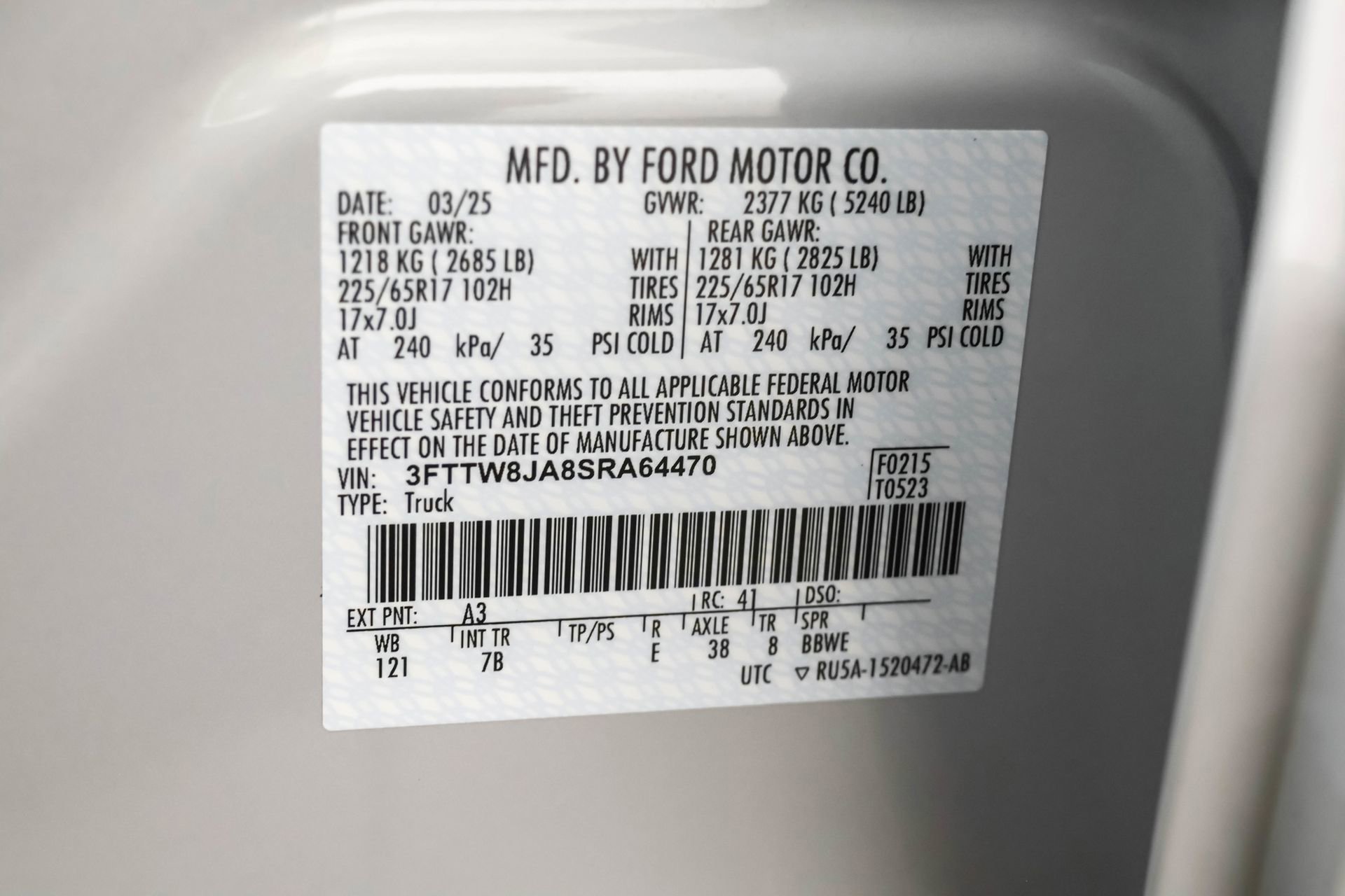 Used 2025 Ford Maverick XLT w/ Equipment Group 302A image 48