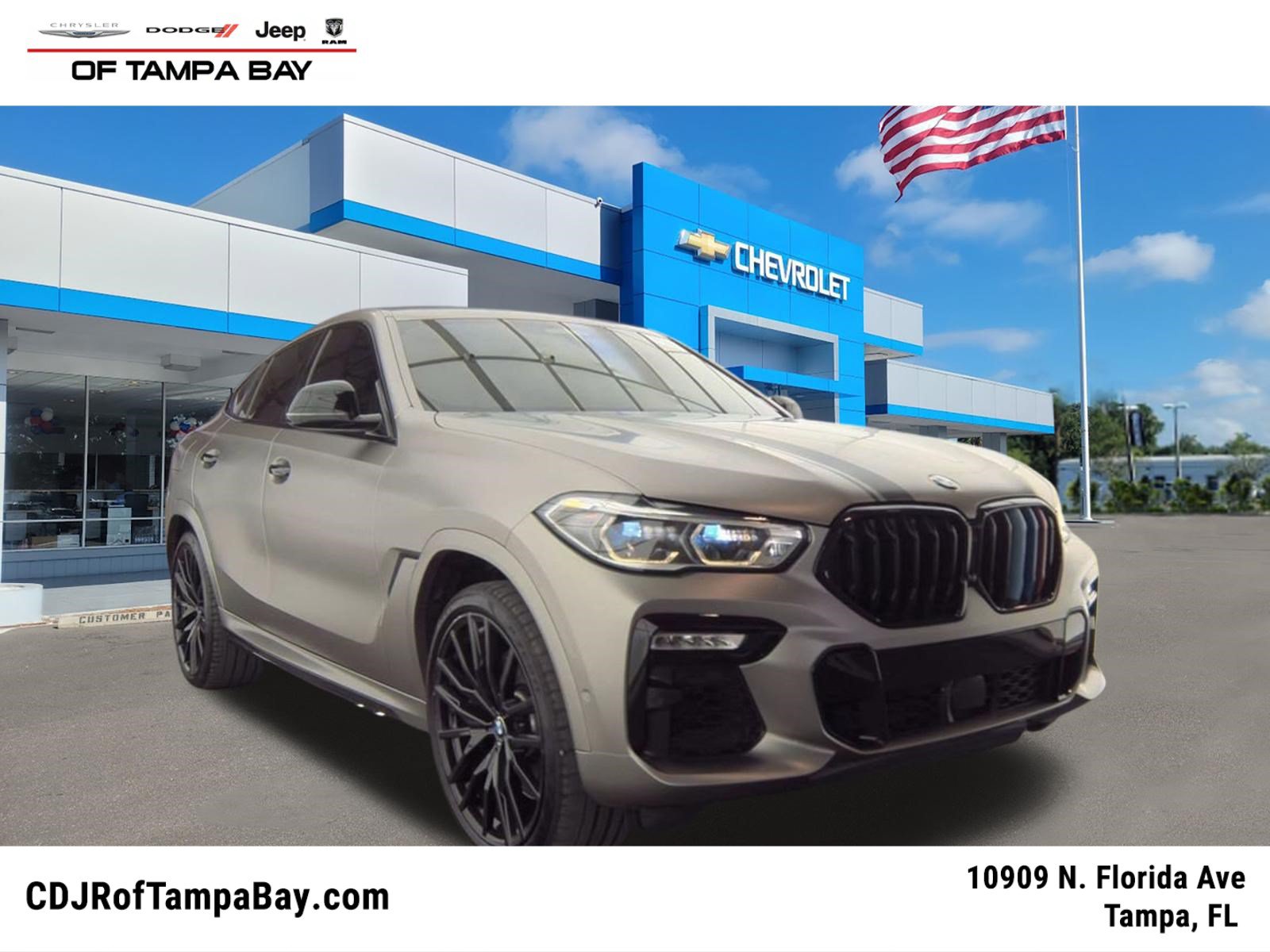 Used 2020 BMW X6 M50i AWD/4WD image 1