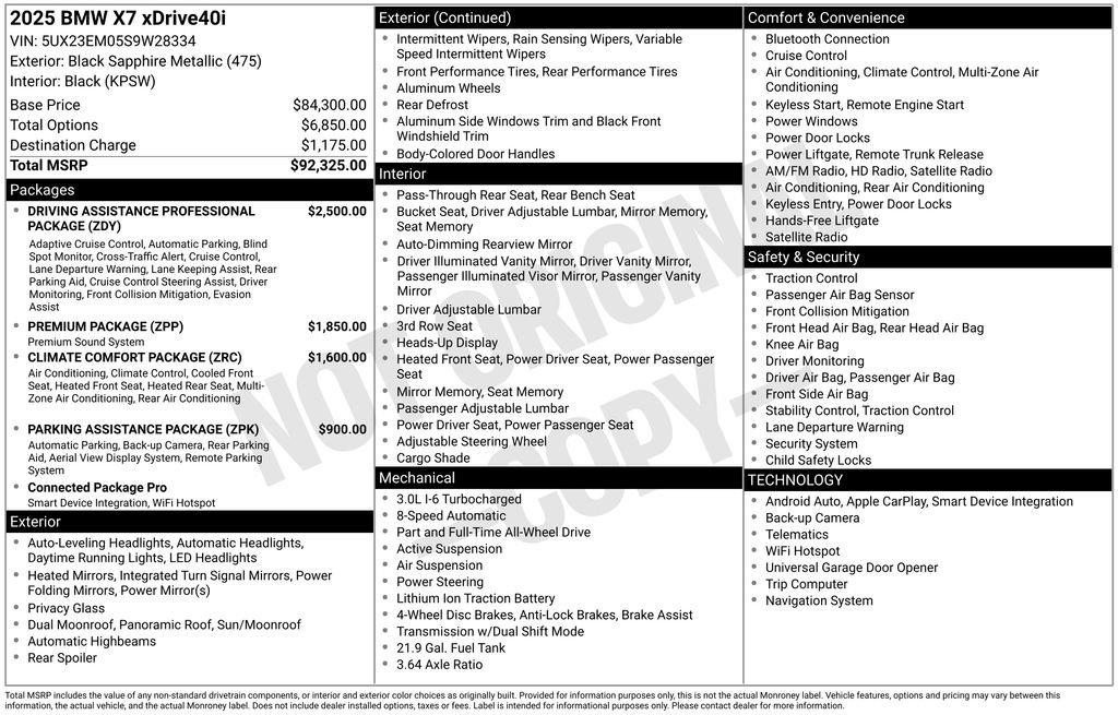 Used 2025 BMW X7 xDrive40i image 5