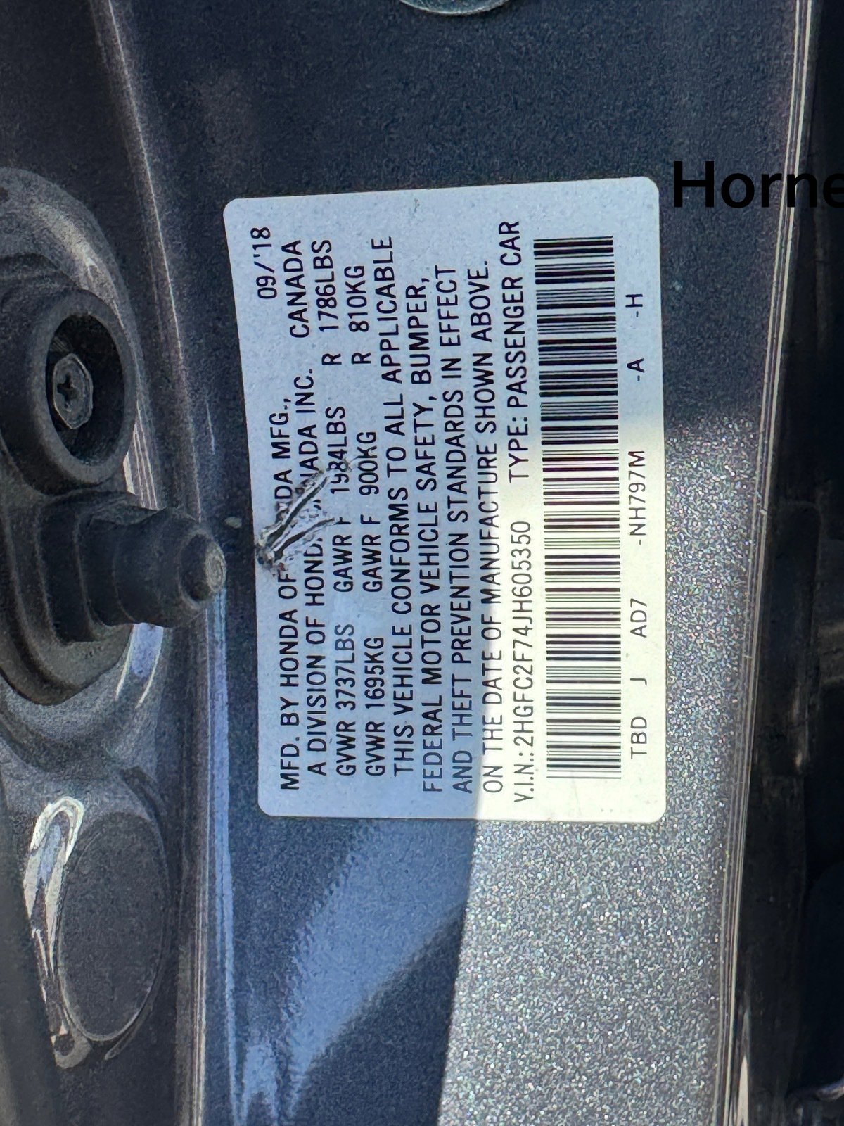 Used 2018 Honda Civic EX image 30