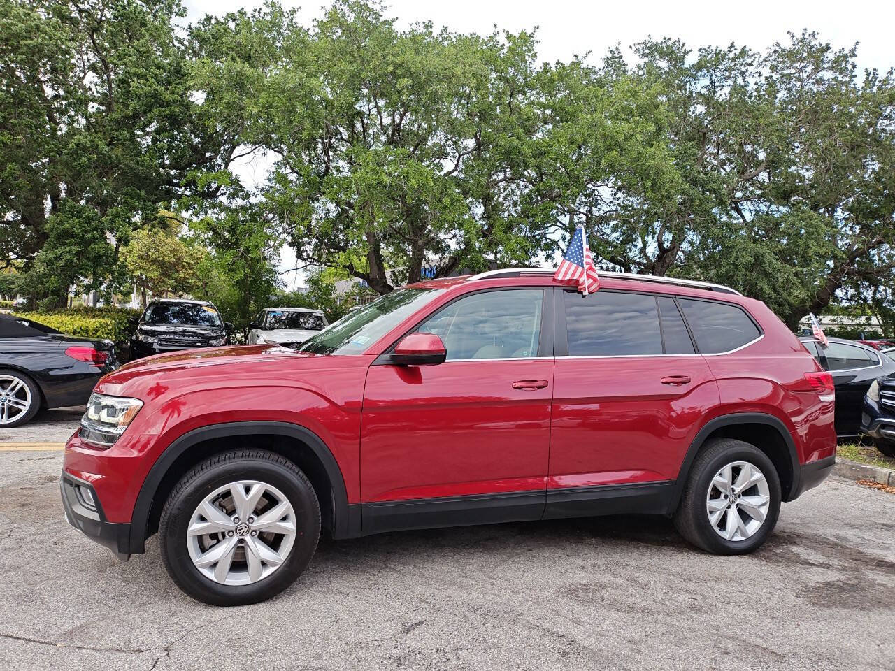 Used 2018 Volkswagen Atlas SE AWD/4WD image 3