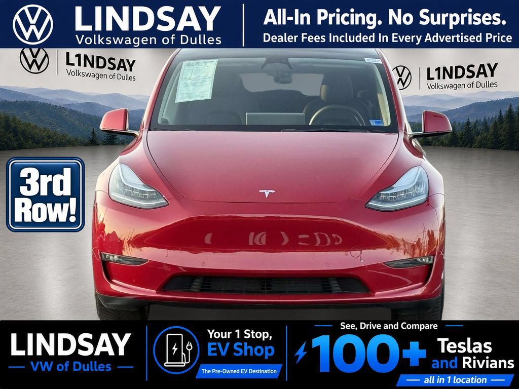 Used 2021 Tesla Model Y Long Range AWD/4WD image 2