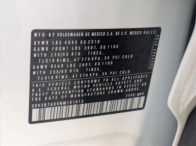 Used 2022 Volkswagen Tiguan SE image 26