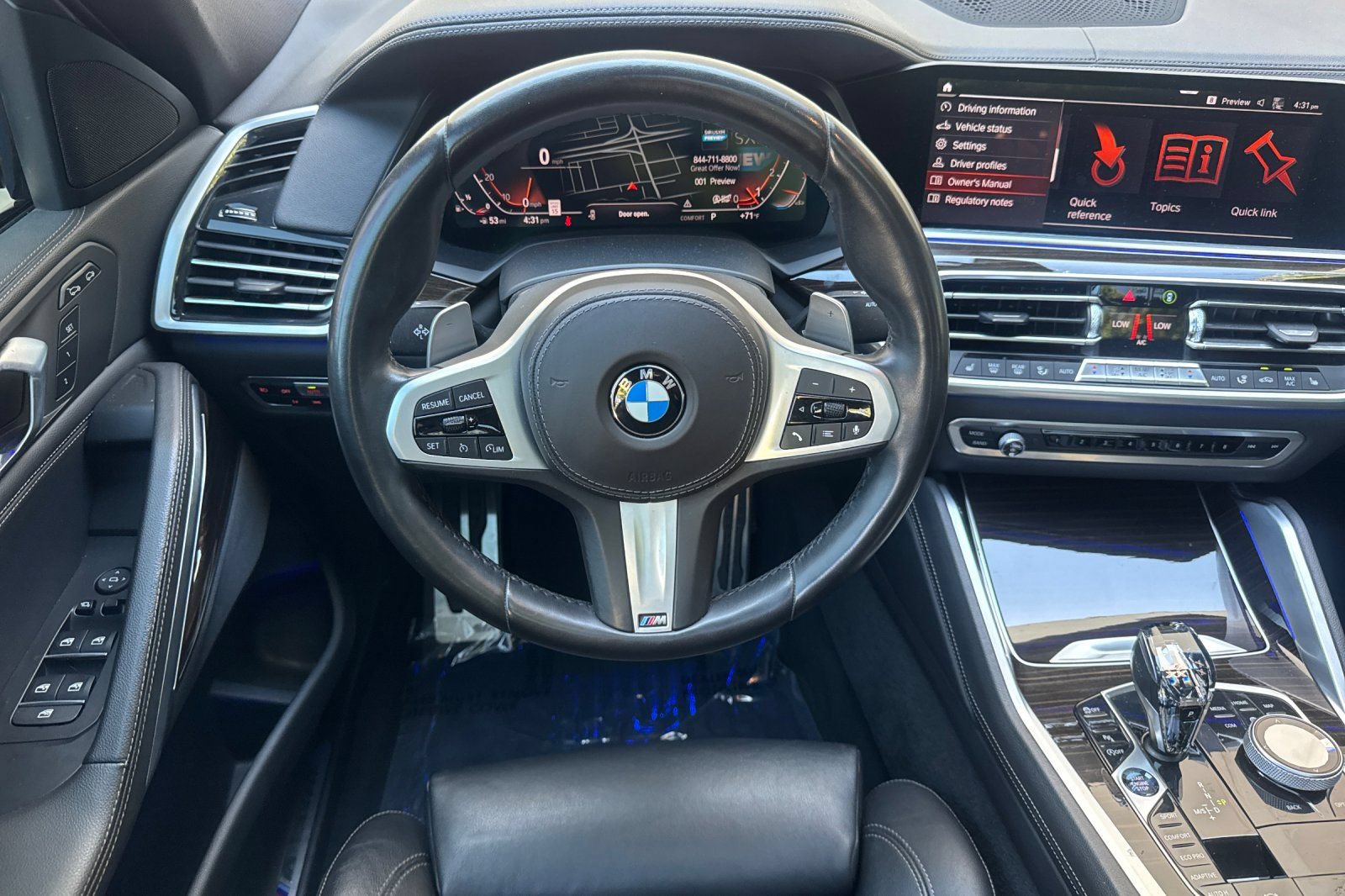 Used 2020 BMW X6 sDrive40i w/ M Sport Package RWD image 14