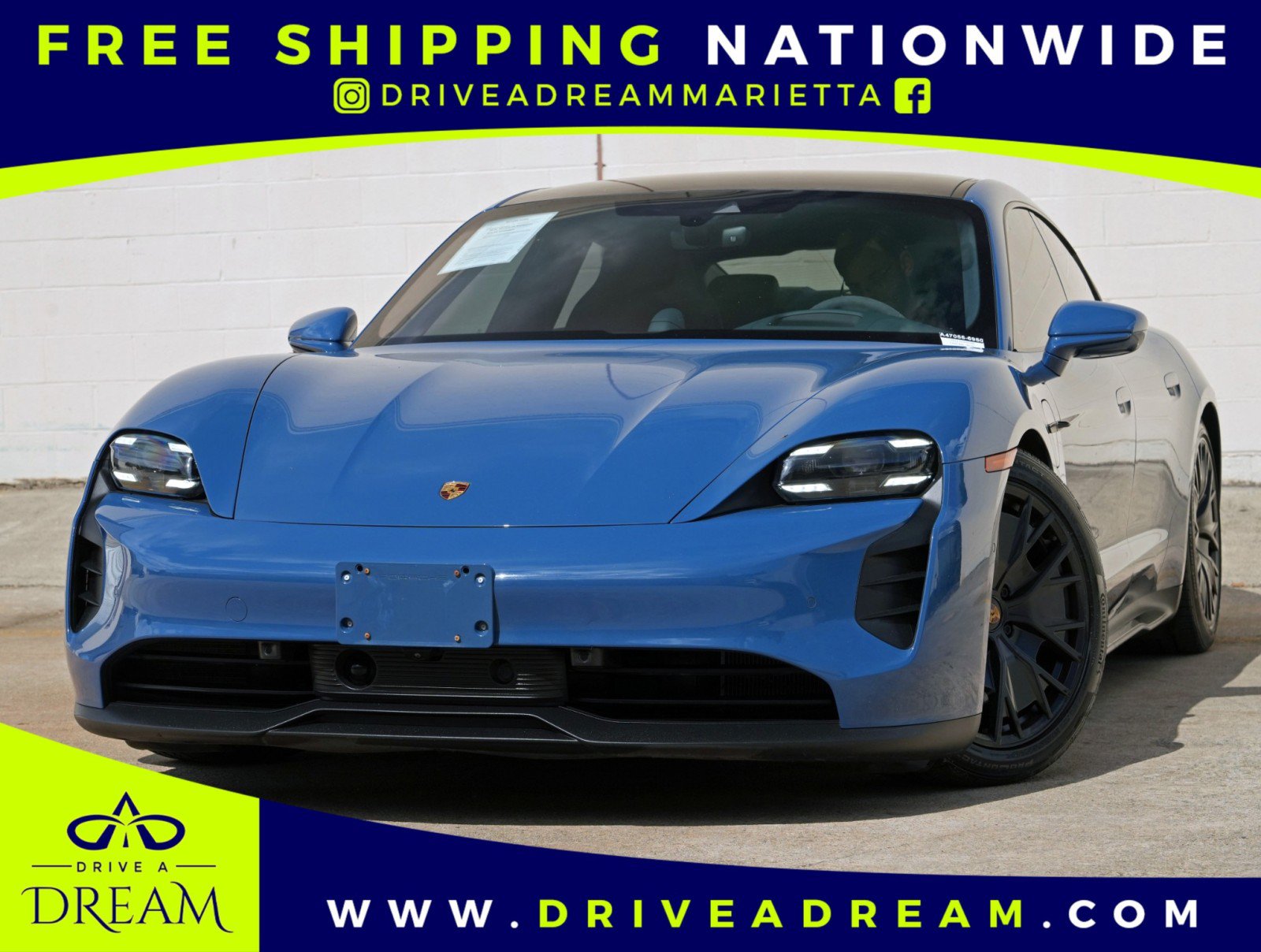 Used 2023 Porsche Taycan GTS AWD/4WD image 1