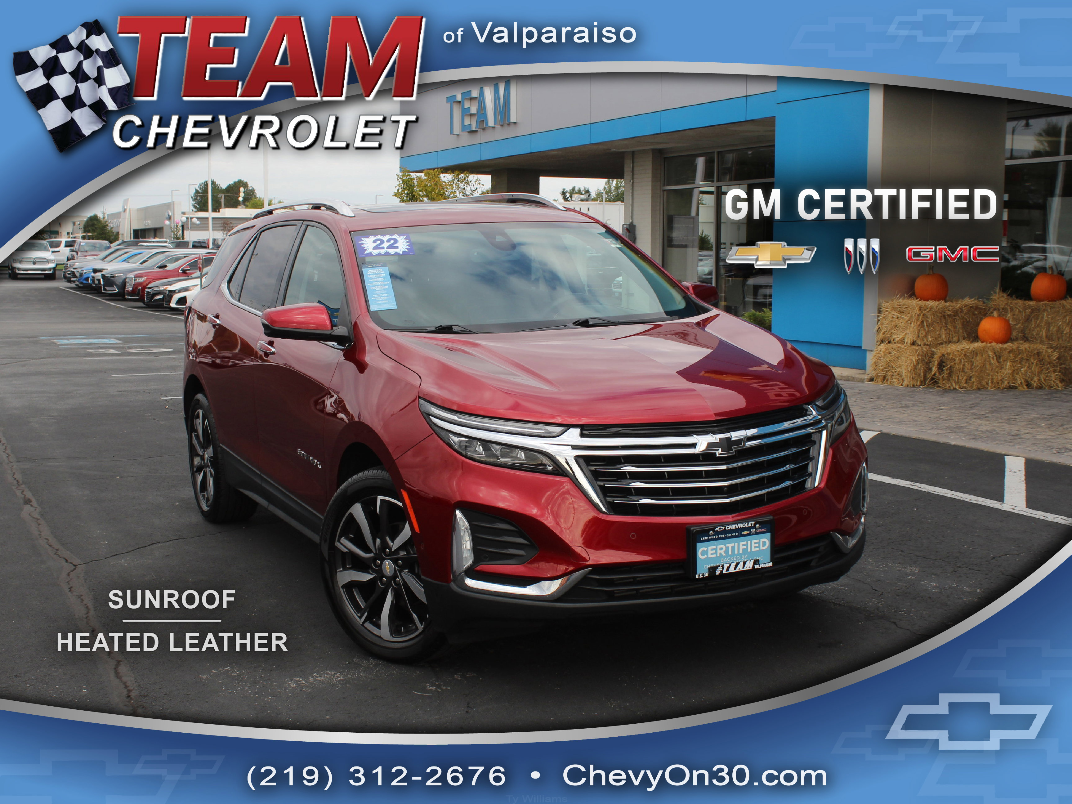 Certified 2022 Chevrolet Equinox Premier
