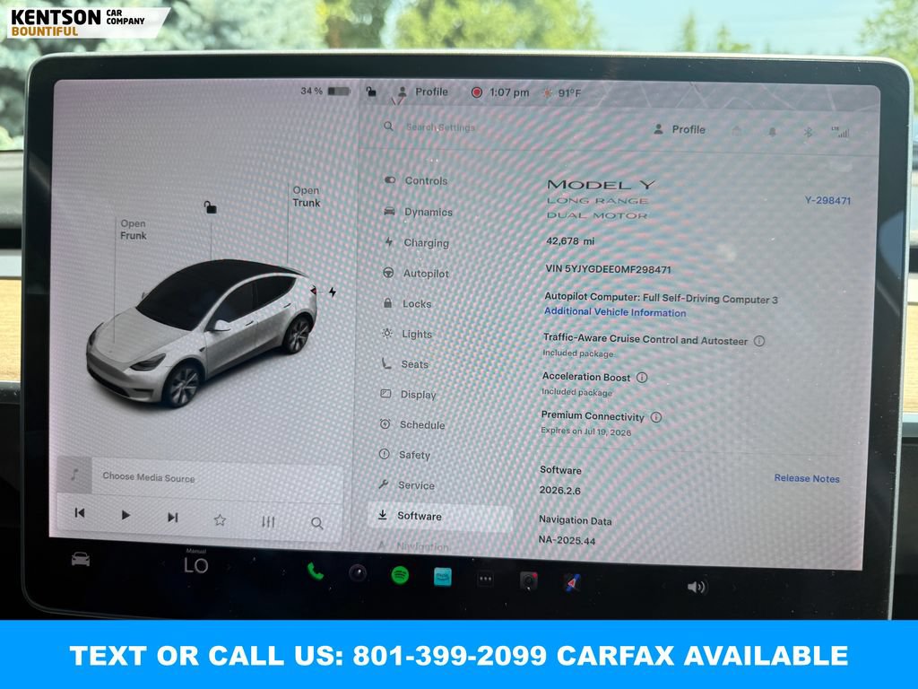 Used 2021 Tesla Model Y Long Range AWD/4WD image 20