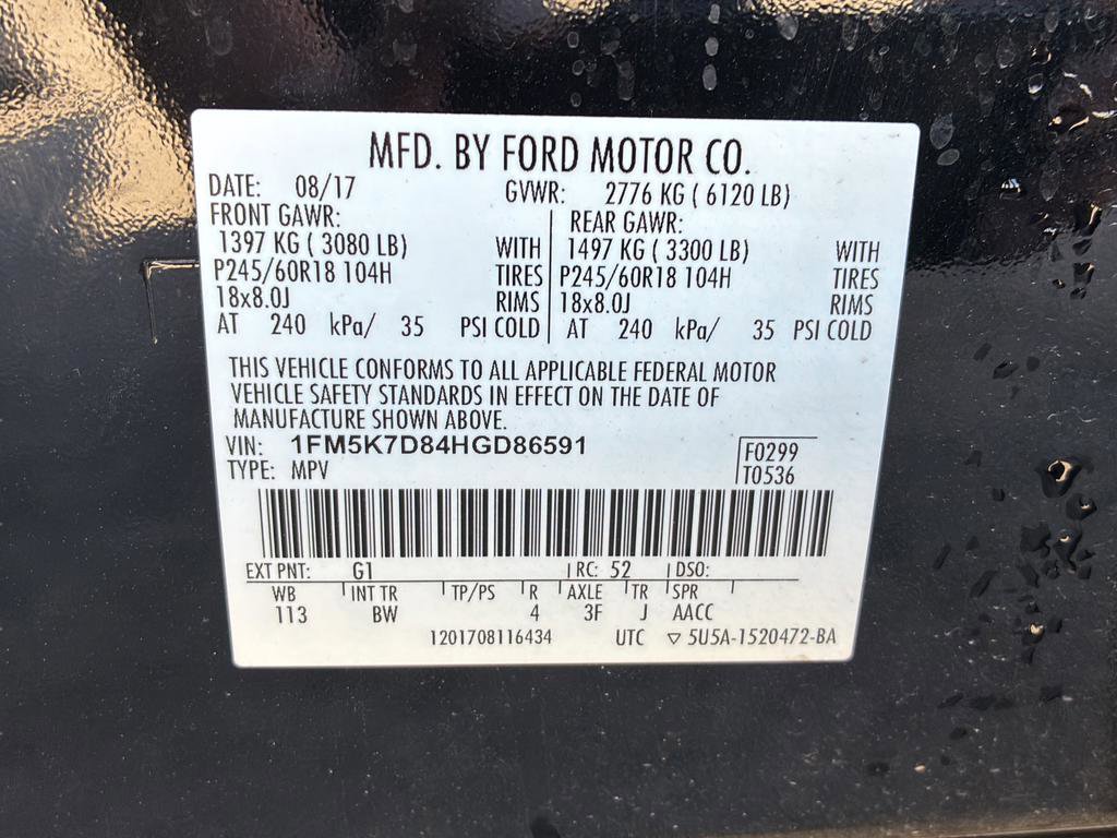 Used 2017 Ford Explorer XLT w/ Equipment Group 202A FWD image 30
