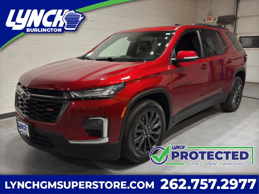 Used 2022 Chevrolet Traverse RS w/ LPO, Floor Liner Package