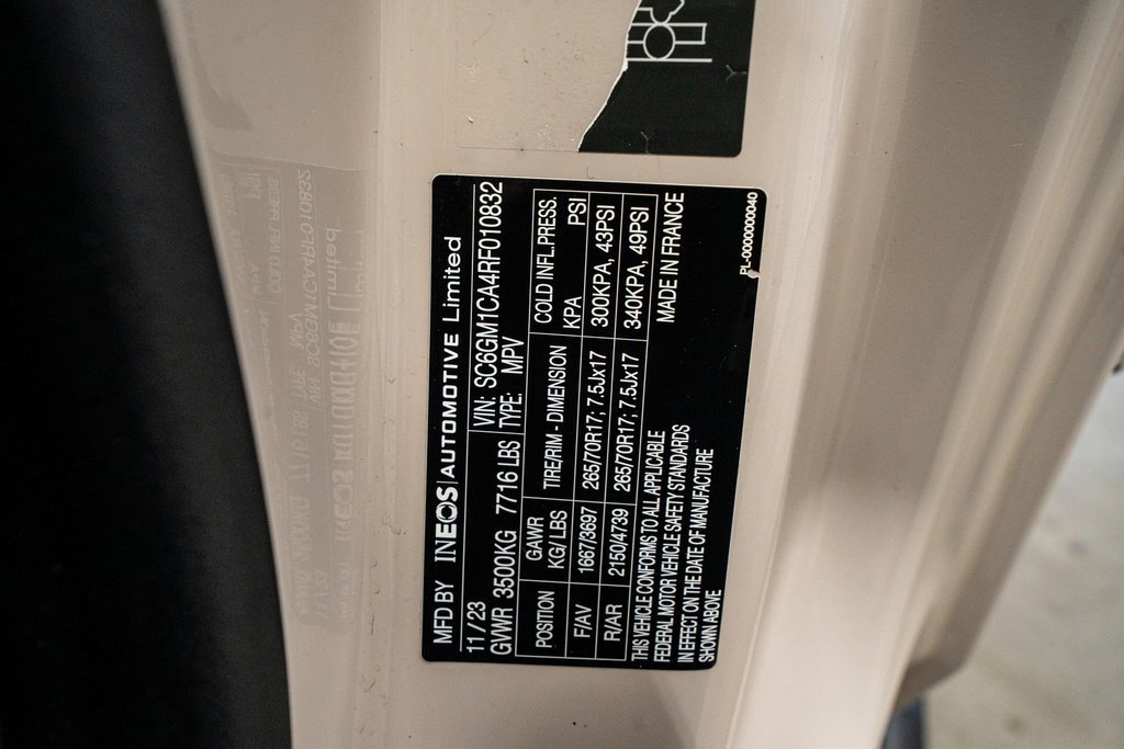 Used 2024 INEOS Grenadier image 58