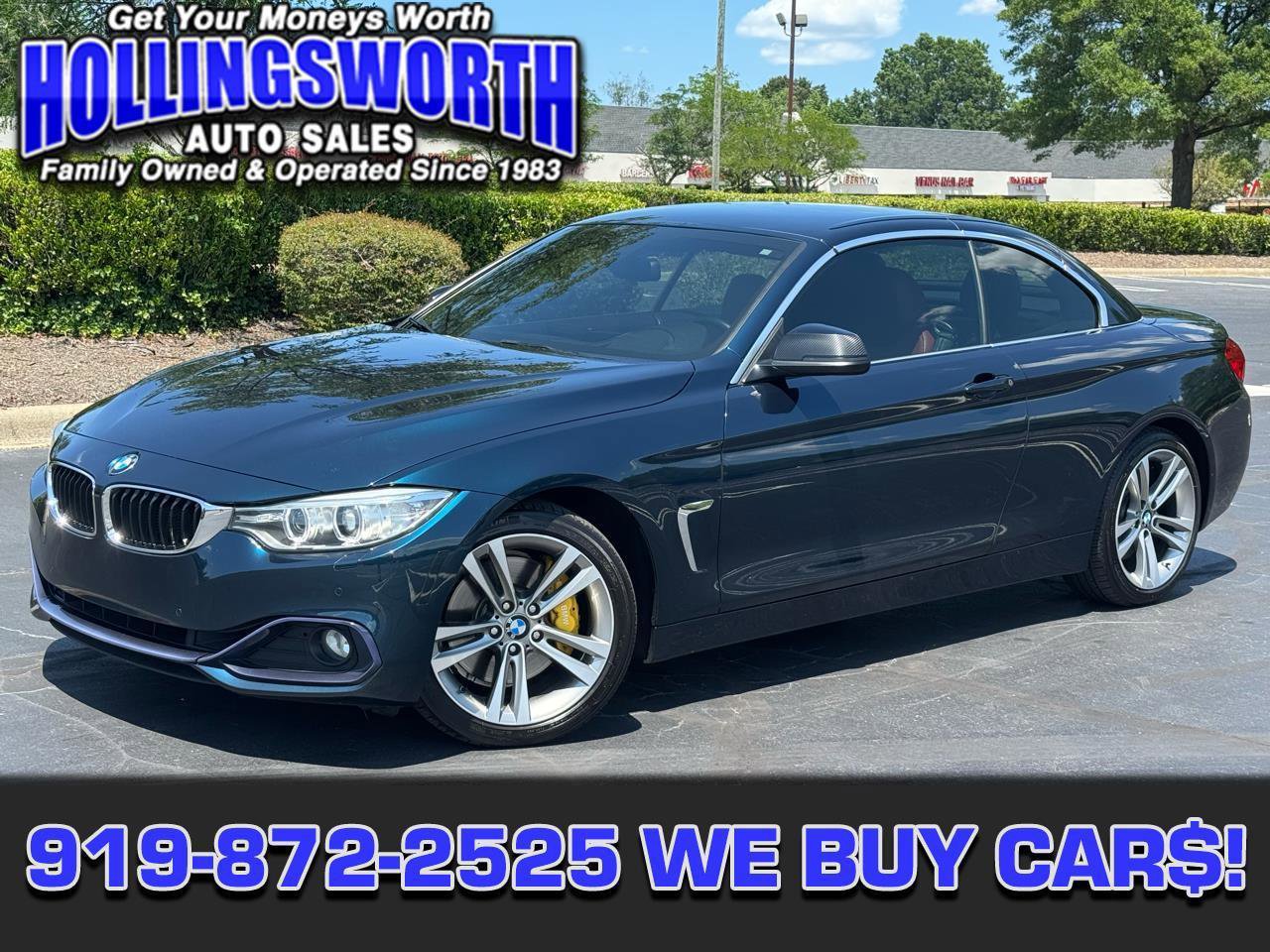 Used 2015 BMW 435i Convertible RWD image 1