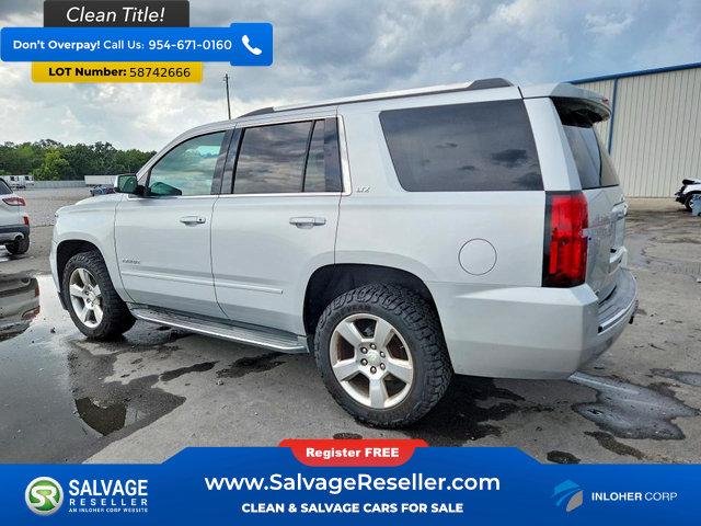 Used 2015 Chevrolet Tahoe LTZ AWD/4WD image 3