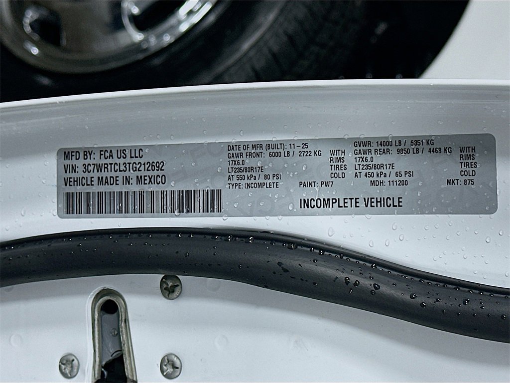 New 2026 RAM 3500 Tradesman image 19