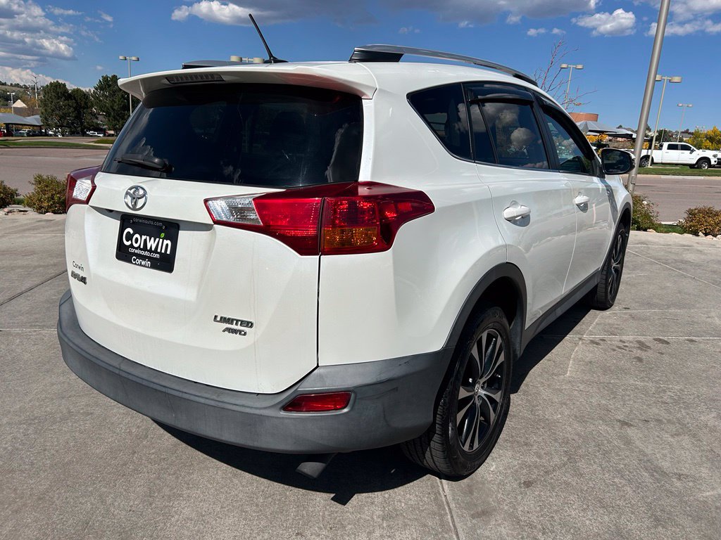Used 2015 Toyota RAV4 Limited w/ Technology Package AWD/4WD image 9