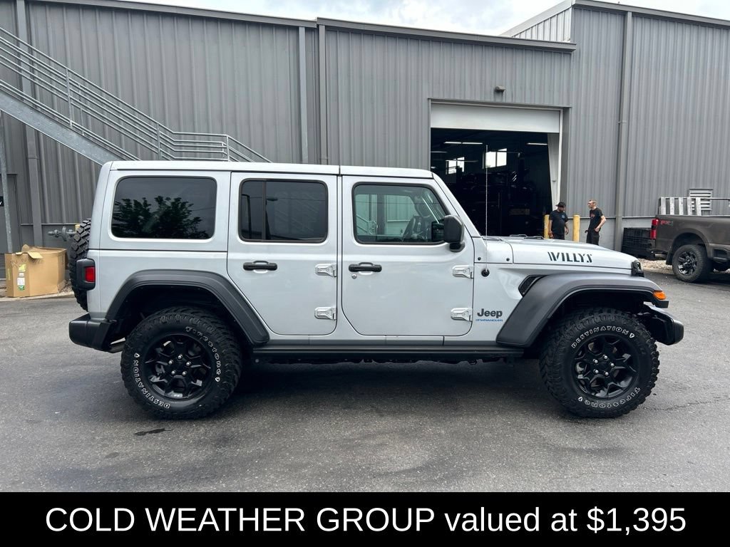 Certified 2023 Jeep Wrangler Unlimited w/ Cold Weather Group AWD/4WD image 2