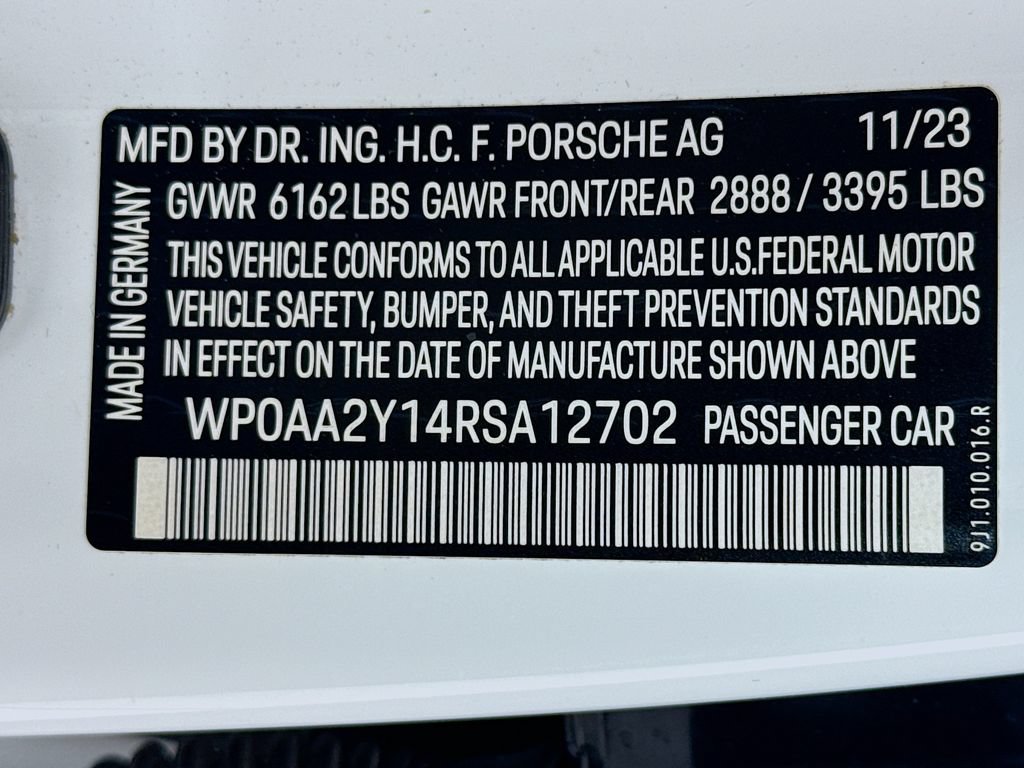 Certified 2024 Porsche Taycan RWD image 33