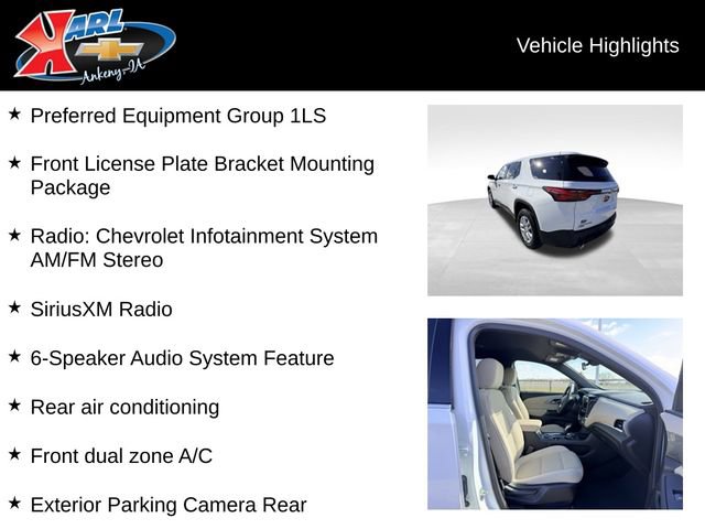 Used 2024 Chevrolet Traverse LS image 2