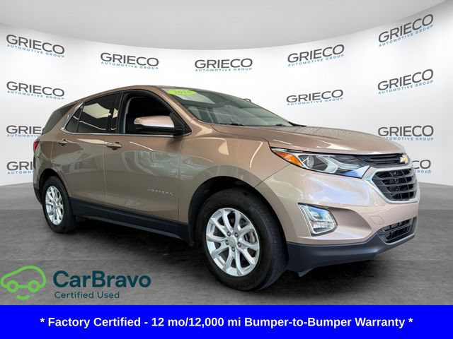 Certified 2018 Chevrolet Equinox LT