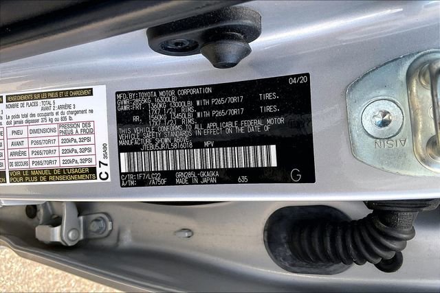 Used 2020 Toyota 4Runner TRD Off-Road Premium w/ Moonroof Package AWD/4WD image 14