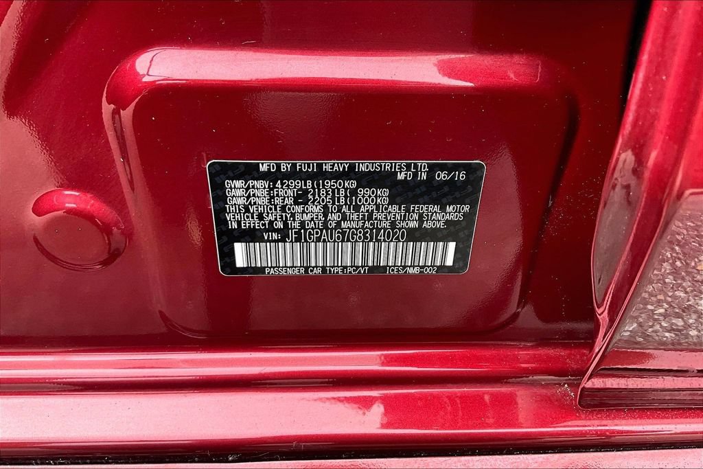 Used 2016 Subaru Impreza 2.0i Sport Limited w/ Popular Package #1 AWD/4WD image 19
