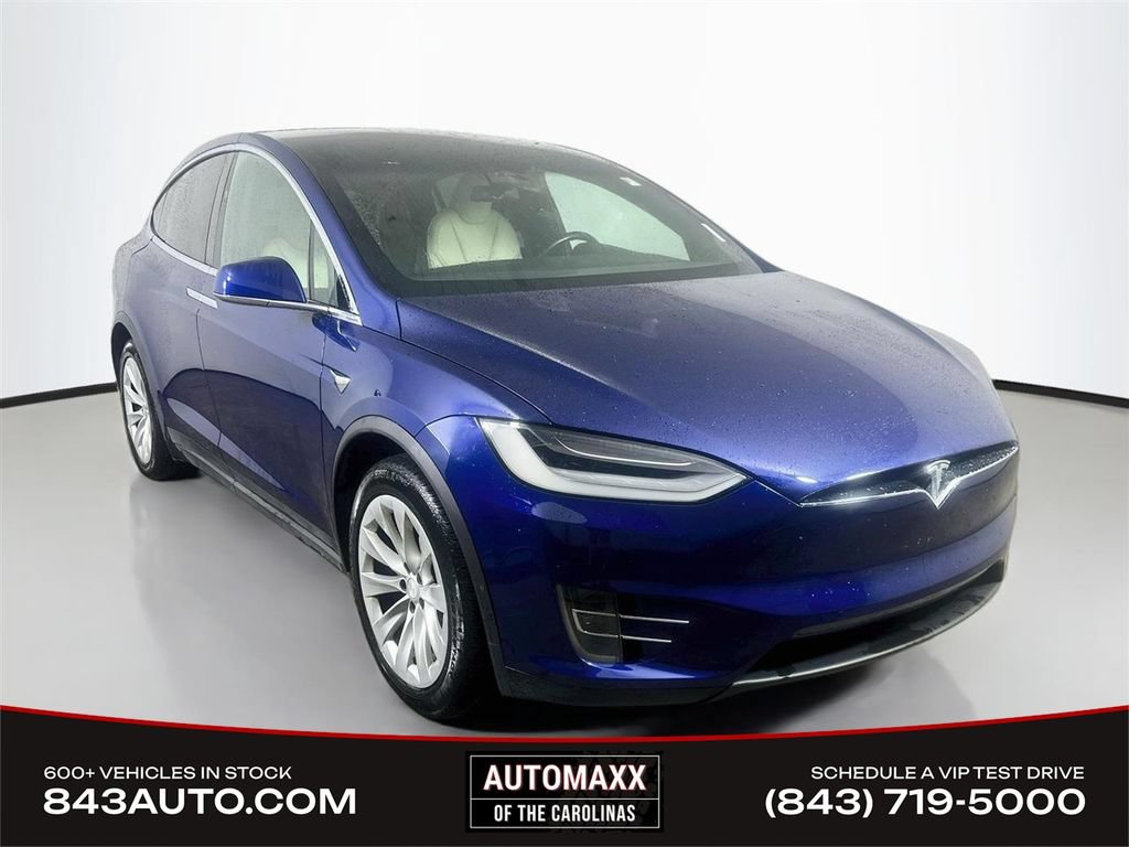 Used 2020 Tesla Model X Long Range AWD/4WD image 1